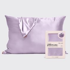 Satin Pillowcase - Lavender Fun Pillow Cases, Silk Pillow Cases, Silk Pillowcase Hair, Wrinkle Free Skin, Kids Pillow Cases, Satin Pillow, Satin Pillowcase, Happy Skin, Happy Hair