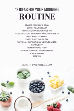 Easy Morning Routine, Easy Morning, Habits Of Successful People, Diet Vegetarian, Morning Yoga, Tips And Advice, Night Routine