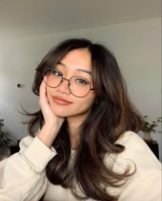 Bangs With Glasses Oval Face, Hairstyles For People With Glasses, The Kiss Quotient, Frames For Round Faces, Helen Hoang, Asian Glasses, Glasses For Oval Faces, Bangs And Glasses, People With Glasses