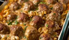 Meatball Pasta Casserole !!