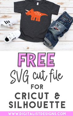 the free svg cut file for cricut and silhouettes is available in two sizes