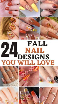 Step into the future of fabulous nails! 💖✨ Explore the top nail color trends for 2024, from mesmerizing metallics to dreamy pastels. Elevate your style with the latest hues – your nails deserve to shine! 💅🚀 Dive into the trendiest tips and tricks. Save this pin and be the first to flaunt the hottest nails of the year! 💁‍♀️🌟 #NailColorTrends #ManicureMagic #BeautyBuzz Fall Nail Design, Nail Art Products, Cute Nails For Fall, Nail Design Ideas, Elegant Fall, Top Nail, Cute Nail Art, Clear Nails