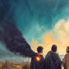 The Road To Emmaus, Kevin Carden, Road To Emmaus, Jesus Art Drawing, Biblical Artwork, Christian Photos, Christian Illustration, Church Media Design, New Illustration