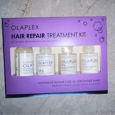 NEW Olapex Hair Repair Treatment Kit Hair Repair Treatments, Conditioner, Repair, Building, Hair