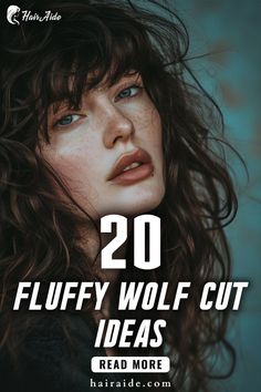 Embrace the wild side with a fluffy wolf cut that’s all about soft layers and untamed style. Wolf Cut Hair Long, Korean Wolf Cut, Wolf Cut Hairstyle, Shag Cut