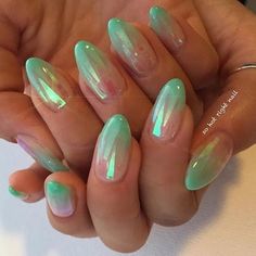 Colorful Nails, Mermaid Nails, Nail Swag, Minimalist Nails, Manicure Y Pedicure, Dream Nails, Fire Nails, Funky Nails, Pretty Acrylic Nails