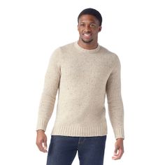 The Men's Heavy Crew Sweater is the ultimate sweater weather must-have. This luxurious heavyweight sweater delivers the benefits of Merino wool with a super soft feel, in a comfortable fit that's perfect for casual outings or aprés lounging. | Smartwool Men's Heavy Crew Sweater in Oat Heather | Size: Medium Merino Wool Crew Neck Outerwear, Soft Knit Merino Wool Crew Neck Sweater, Luxury Merino Wool Crew Neck Sweater, Gray Merino Wool Crew Neck Sweater, Oatmeal Sweater, Mens Sweaters L.l.bean, Sweater For Men, Sweater Weather, Heathers