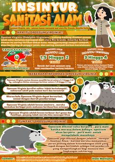 an info sheet with information about animals and people