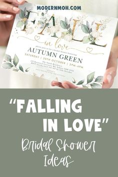 Throwing a falling in love bridal shower this autumn? Our favorite fall bridal shower ideas include everything from rustic decorations to fall-themed prizes and food. Perfect for brides who love cozy vibes and warm colors, this autumn bridal shower guide will help you plan a celebration that’s full of love and coziness! | Ideas for Bridal Shower Fall Bridal Shower Ideas, Autumn Bridal Shower, Food Favors, Fall Party Games, Fall In Love Bridal Shower, Rustic Decorations, Autumn Bridal