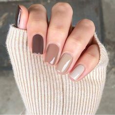 Nagellack Trends, November Nails, Nude Nail Polish, Manicure Inspiration, Minimal Nails, Her Nails, Short Nail Designs, Neutral Nails, Manicure Y Pedicure