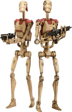 Security Battle Droids Sixth Scale Figure Star Wars Separatist Droids, Starwars Clones, Star Wars Robots, Famous Robots, Clone Wars Art