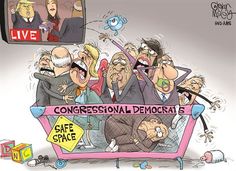 Democrat safe space Cartoon Memes, Safe Space, Social Issues, Bones Funny, The Globe, Family Guy, Comic Book Cover