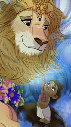 the lion and the mouse from disney's live - in - the - wild