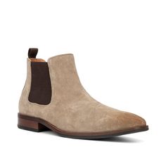 Vintage Foundry-Evans Chelsea Boot Be hooked to the trendy look of the Vintage Foundry Evans Chelsea boot. A suede upper, dual elastic panels, modern square toe, and durable rubber sole make this pull-on boot stylish and cozy. Pull On Boots, Modern Square, Chelsea Boot, Boot Shop, The Vintage, Chelsea Boots, Rubber Sole, Chelsea, Elastic