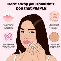 Blind Pimple, Pimples Under The Skin, Clear Healthy Skin, How To Get Rid Of Pimples, Basic Skin Care Routine, Clear Skin Tips, Perfect Skin Care Routine