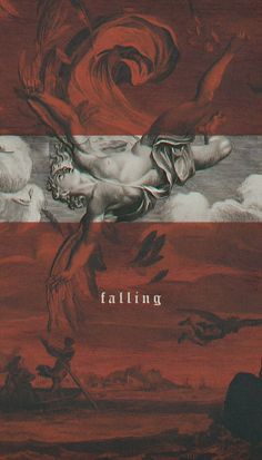 the cover art for falling, with an image of a woman floating on her back