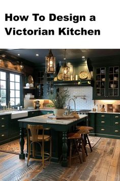 Victorian Kitchen Design Essentials_ Bringing Elegance Back to Life Kitchen Aesthetic, Kitchen Design Ideas, How To Design, Dream Home Design, Tips And Tricks, Kitchen Design