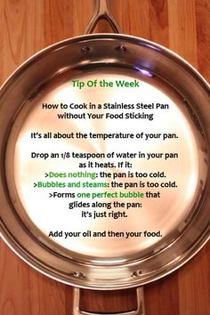 a stainless steel pan with a poem written on it