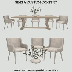 the sims 4 custom content cc furniture decorative dining room dining table dining chair comfort surfaces Sims 4 Ikea Furniture, Dine Out Sims 4 Cc, Sims 4 Study Room Cc, Sims4 Cc Dining Table, Sims 4 Cc Dining Table Patreon, Sims 4 Dining Chair Cc, The Sims 4 Dining Room Cc, Sims 4 Dine Out Cc, Sims 4 Cc Dining Chairs