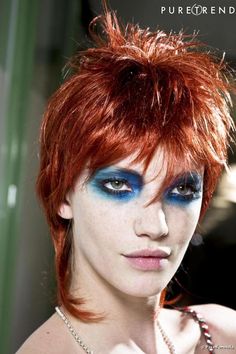 70s Punk Makeup, New Wave Fashion 80s, David Bowie Makeup, Funky Makeup, 80s Makeup, Drag Make-up, 70s Punk