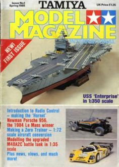 Tamiya Model Magazine International №1 Winter 1985 Tamiya Models, Model Magazine, Magazine Images, Books Pics, Uss Enterprise, Radio Control, Model Kit, New Books, Image Search