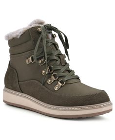 in stock Winter Rugged Hiking Lace-up Boots, Rugged Lace-up Hiking Boots For Winter, Casual Lace-up Synthetic Hiking Boots, Casual Insulated Lace-up Hiking Boots, Winter Insulated Lace-up Hiking Boots, Olive Fabric, Mountain Shoes, White Mountain Shoes, London Gifts