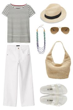 Charleston Spring Outfit, Classic Minimalist Outfits, 2023 Resort Wear, Coastal Fashion, Coastal Grandmother, Over 60 Fashion, Summer Getaway, Summer Capsule Wardrobe, Grown Women