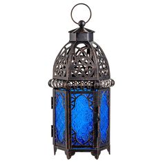 PRICES MAY VARY. EXOTIC CANDLE LANTERN - Infuse your home with Provencal touches and vintage appeal with this elegant candle holder. These decorative lanterns can be used with candles to create a romantic ambiance to make a show-stopping exotic tablescape centerpiece. STURDY BUILD - Crafted of metal, this Vintage lantern has a rustic antique copper finish with handpainted accents and glass panels with a metal top and ring. Stained glass panes, greatly reduce the damage of glass when decorative l Moroccan Outdoor, Moroccan Candles, Elegant Candle Holders, Lantern Christmas, Lantern Candle Decor, Moroccan Lanterns, Vintage Candle, Candle Lantern, Vintage Lanterns