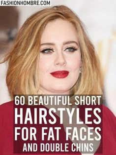 Cabelo Plus Size, Double Chin Hairstyles, Beautiful Short Hairstyles, Fat Face Haircuts, Hairstyles For Fat Faces, Chubby Face Haircuts, Hairstyle For Chubby Face, Growing Out Short Hair Styles, Athletic Hairstyles