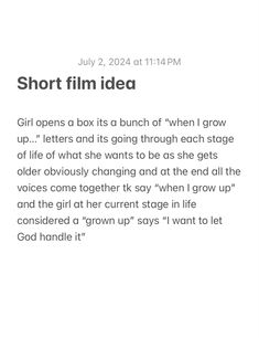 an advertisement for the short film idea contest