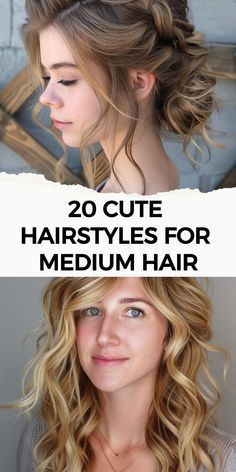 Hairstyles For Layers, Medium Length Curly Hairstyles, Textured Curls, Messy Fishtail Braids, Look And Find, Effortless Waves, Medium Length Curly Hair, Gorgeous Hairstyles, Cute Simple Hairstyles