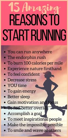 a woman running with the text 15 amazing ways to start running