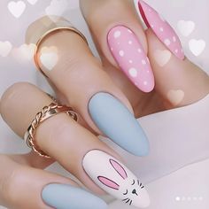 These Are New Easter Press On Nails, Very Cute! Grab Yours Before They're Gone! Nailart Tutorial, Pastel Nail Art, Easter Nail Designs, Nagel Tips, Spring Nail Art, Easter Nails, Pastel Nails, Nail Designs Spring, Nail Art Tutorial