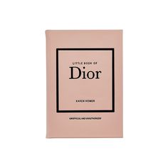 This richly illustrated entry in the stylish series tells the story of groundbreaking designer Christian Dior and the fashion house he founded.Christian Dior's spectacular rise to the upper echelons of Parisian haute couture is one of the most compelling… Little Book Of Dior, Dior Book, Coffee Table Books, Book Decor, Fashion House, Graphic Image, Clean Design, Fashion Prints, Christian Dior