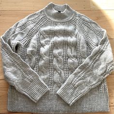 Body Fit, Soft And Lightweight But Warm Light Grey Color, Grey Color, Body Fit, Alpaca, Light Grey, Gray Color, J Crew, Sweaters For Women, Grey