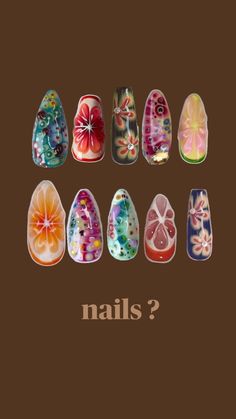 summer aesthetic nail set Aesthetic Nail, Summer Aesthetic, Nails