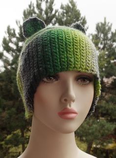 #BeaniewithEars, #CrochetHat, #AviatorHat, #TeddyBearHat, #PilotHat, #ForAnimalLovers, #Florfanka Quirky Winter Hat, One Size Fits Most, Quirky Winter Hats, One Size Fits Most, Fun Brimmed Winter Hat, Fun Winter Brimmed Hats, Quirky Winter Hats One Size Fits Most, Fun Brimmed Mini Hats For Winter, Quirky One Size Winter Hats, Quirky One Size Fits Most Winter Hats, Quirky Beanie For Winter