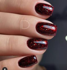 The classic nails designs and pattern by @WomenNailsdesigns #youtubeshorts #youtube #ytshorts Black And Red Nails Glitter, Black And Red Glitter Nails, Black Nails With Red Glitter, Red Nails With Black Design, Red Purple Nails, Gel Nails Red, Purple Wedding Nails, Steampunk Nails, Red Black Nails