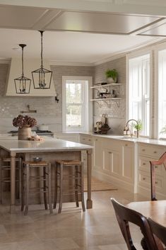 the kitchen is clean and ready for us to use in its new owner's home