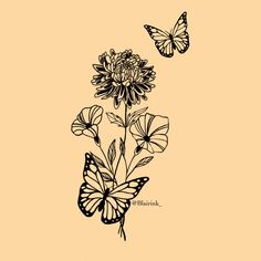 two butterflies flying over a flower with the caption'butterfly bank'on it