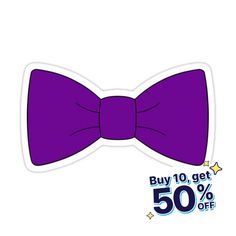 Decorate laptops, Hydro Flasks, cars and more with removable kiss-cut, vinyl decal stickers. Glossy, matte, and transparent options in various sizes. Super durable and water-resistant. A cute purple bow tie ready to fancy up a shirt or sticker without the hassle of wearing a real one. If there is a colour or pattern variant you would like that is not on my page feel free to message me happy to do upload a certain colour. Purple Bow Tie, Purple Bow, Purple Bows, Real One, Bow Tie, Decorate Laptops, Kiss Cut, Vinyl Decal Stickers, Vinyl Decal