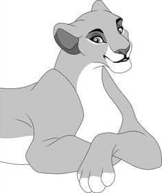 the lion cub from disney's animated movie, simba and puma coloring pages