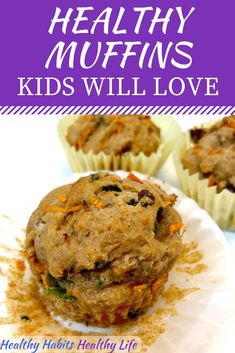 healthy muffins that kids will love