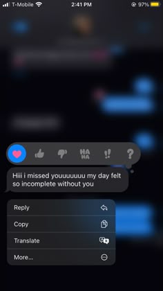 the text message is being displayed on an iphone's screenshote, and it appears