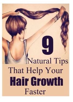 Natural Hair Growth Tips, Regrow Hair, Grow Long Hair, Fast Hairstyles, Hair Growth Faster, Hair Growth Tips