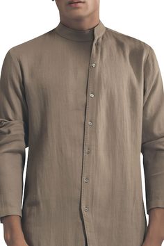 Chef Uniforms, Stylish Men Wear, Pieces Men, Mens Designer Fashion, Cotton Viscose, Kurta Designs, Muslin Cotton, Grey Cotton