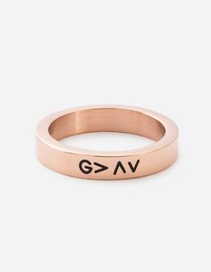 Christian Rings, God Is Bigger, Elevated Faith, How To Wear Rings, Christian Bracelets, The Love Of God, Love Of God, Circle Ring, Free Bracelet