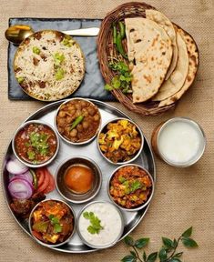 North Indian Veg Thali, Rajasthani Thali, Indian Food Menu, Tiffin Service, Indian Food Photography, Nepali Food, Variety Food, Rajasthani Food