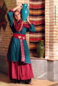 Traditional Iranian Clothing, Persian Clothes, Iranian Clothes, Persian Women, Iranian Fashion, Persian Fashion, Iranian Women