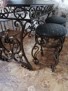 Santa Clara, Wrought Iron, Furniture Decor